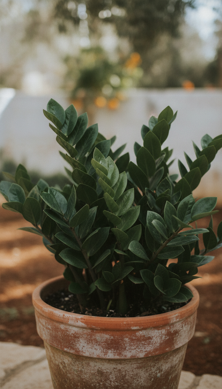 זמיה (Zamioculcas zamiifolia) – מלך העמידות