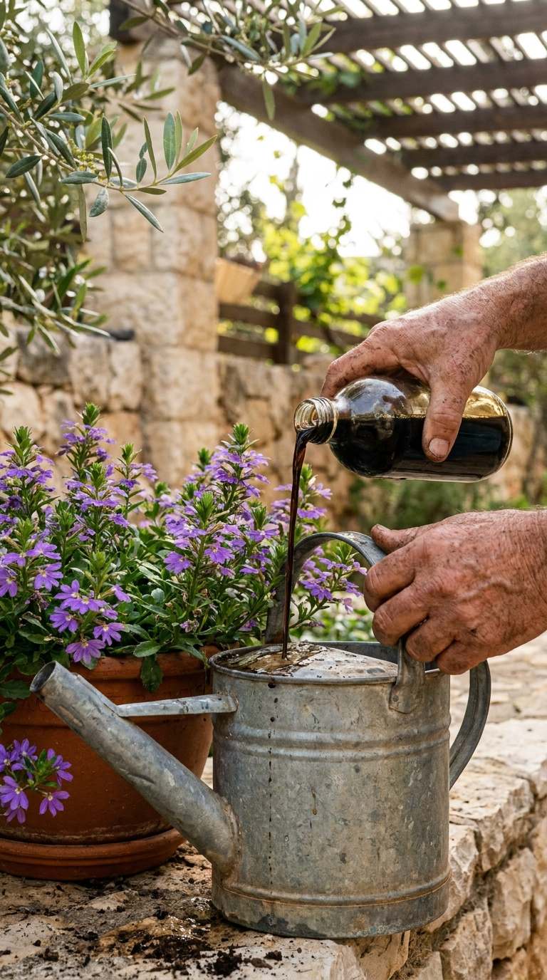 דישון: דלק לפרחים כחולים