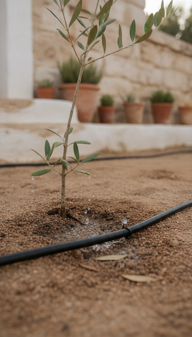 השקיה, דישון וגיזום: טיפול שוטף